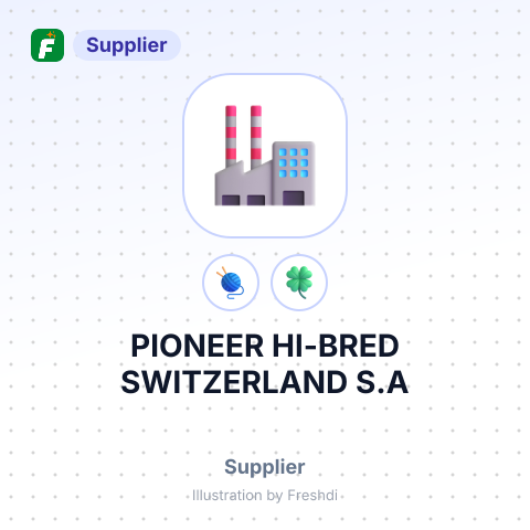PIONEER HI-BRED SWITZERLAND S.A – summary card, no photo uploaded yet