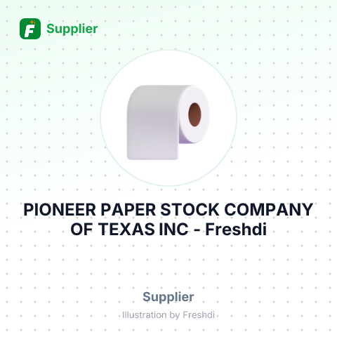 PIONEER PAPER STOCK COMPANY OF TEXAS INC – summary card, no photo uploaded yet