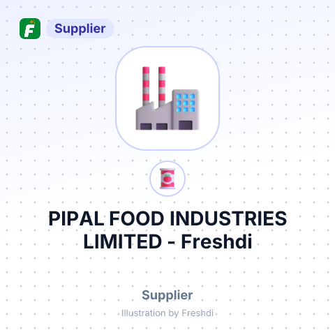 PIPAL FOOD INDUSTRIES LIMITED – summary card, no photo uploaded yet