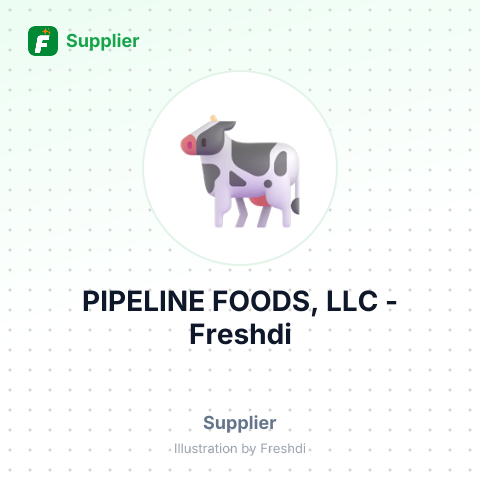 PIPELINE FOODS, LLC – summary card, no photo uploaded yet