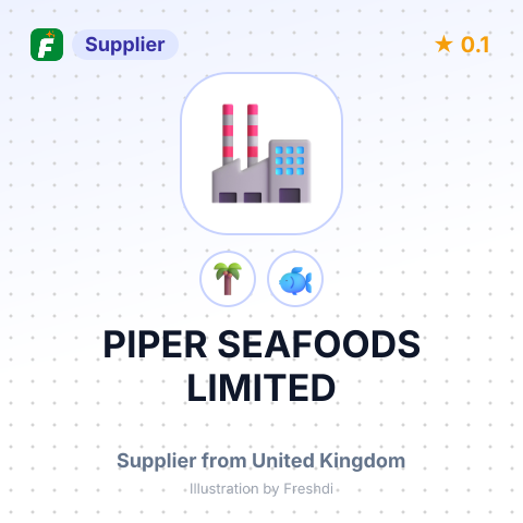 PIPER SEAFOODS LIMITED – summary card, no photo uploaded yet