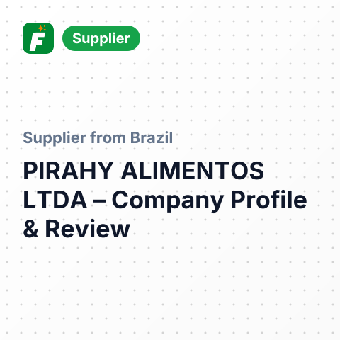 PIRAHY ALIMENTOS LTDA – summary card, no photo uploaded yet