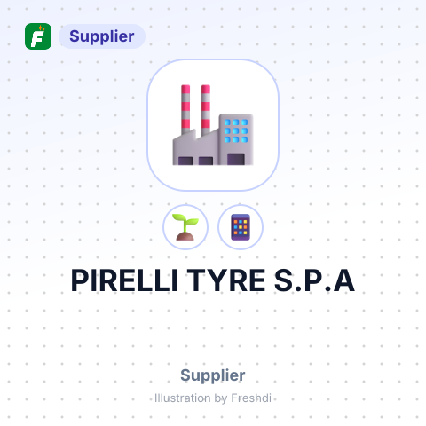 PIRELLI TYRE S.P.A – summary card, no photo uploaded yet
