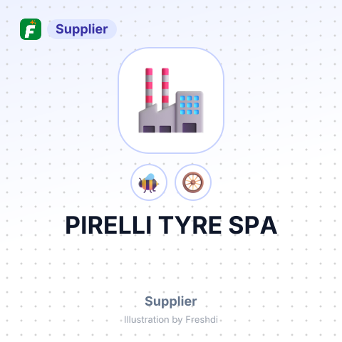 PIRELLI TYRE SPA – summary card, no photo uploaded yet