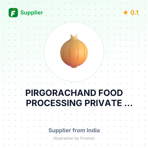 PIRGORACHAND FOOD PROCESSING PRIVATE LIMITED – summary card, no photo uploaded yet