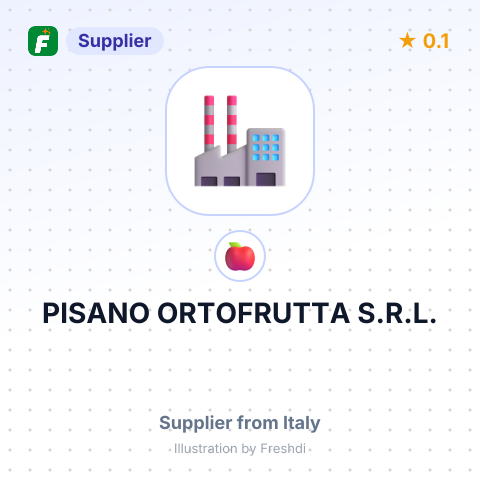 PISANO ORTOFRUTTA S.R.L. – summary card, no photo uploaded yet