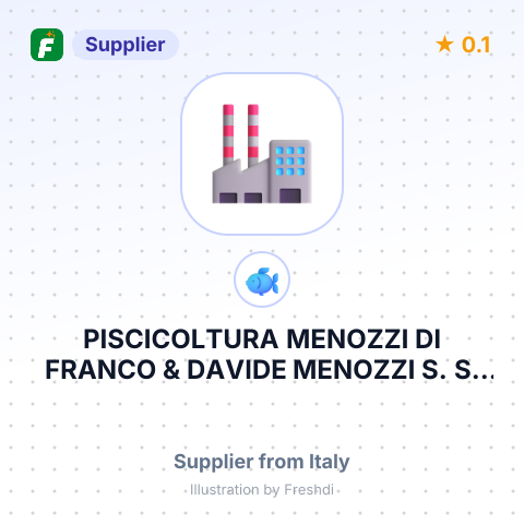 PISCICOLTURA MENOZZI DI FRANCO & DAVIDE MENOZZI S. S. – summary card, no photo uploaded yet