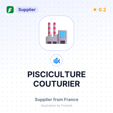 PISCICULTURE COUTURIER – summary card, no photo uploaded yet