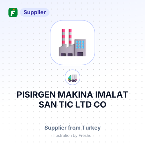 PISIRGEN MAKINA IMALAT SAN TIC LTD CO – summary card, no photo uploaded yet
