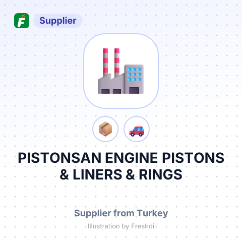 PISTONSAN ENGINE PISTONS & LINERS & RINGS – summary card, no photo uploaded yet
