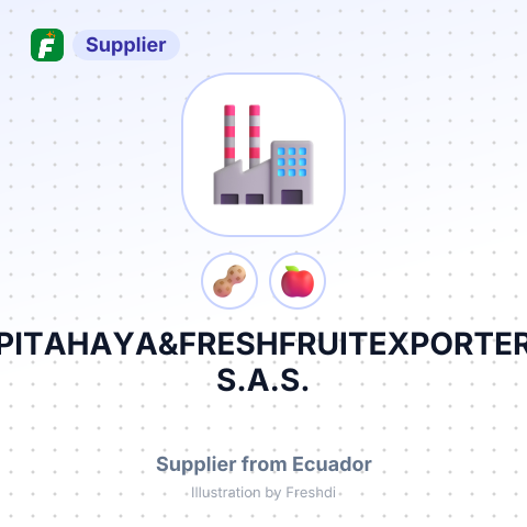 PITAHAYA&FRESHFRUITEXPORTER S.A.S. – summary card, no photo uploaded yet