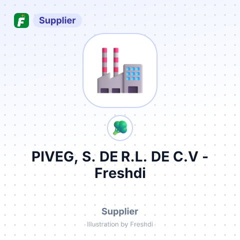 PIVEG, S. DE R.L. DE C.V – summary card, no photo uploaded yet