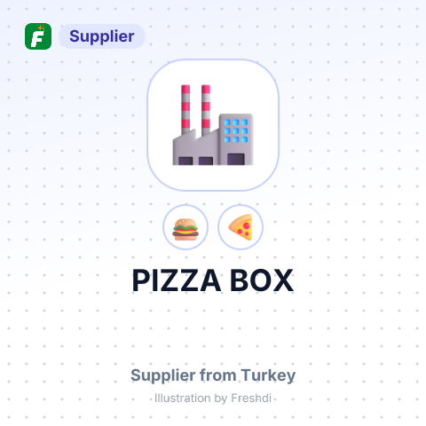 PIZZA BOX – summary card, no photo uploaded yet