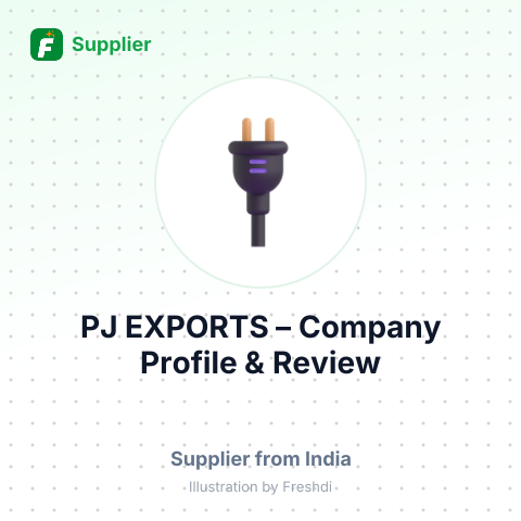 PJ EXPORTS – summary card, no photo uploaded yet