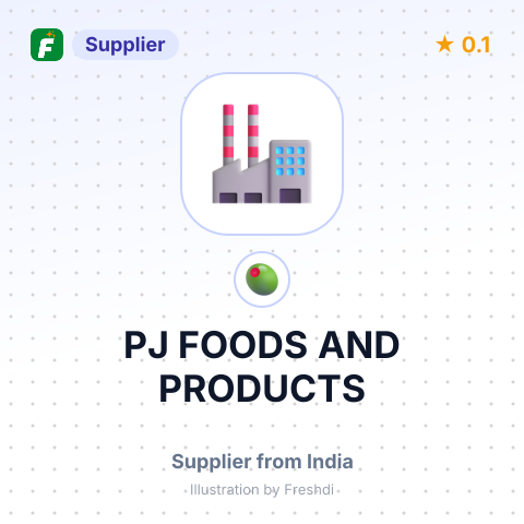 PJ FOODS AND PRODUCTS – summary card, no photo uploaded yet