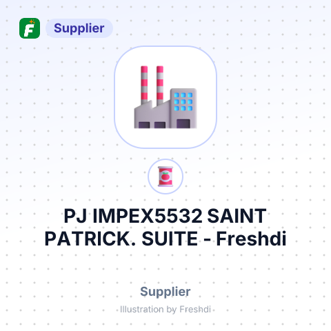 PJ IMPEX5532 SAINT PATRICK. SUITE – summary card, no photo uploaded yet