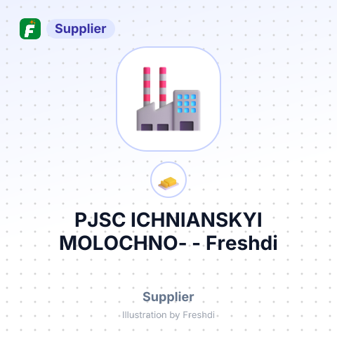 PJSC ICHNIANSKYI MOLOCHNO- – summary card, no photo uploaded yet