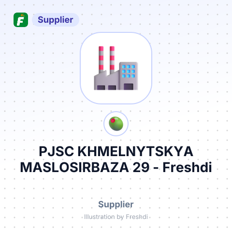 PJSC KHMELNYTSKYA MASLOSIRBAZA 29 – summary card, no photo uploaded yet