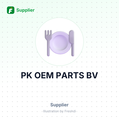 PK OEM PARTS BV – summary card, no photo uploaded yet