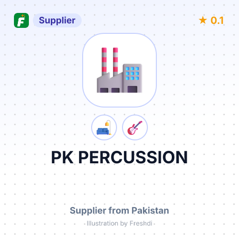 PK PERCUSSION – summary card, no photo uploaded yet
