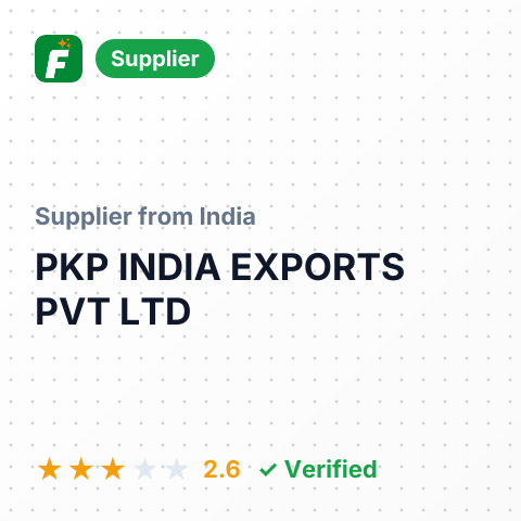 PKP INDIA EXPORTS PVT LTD – summary card, no photo uploaded yet