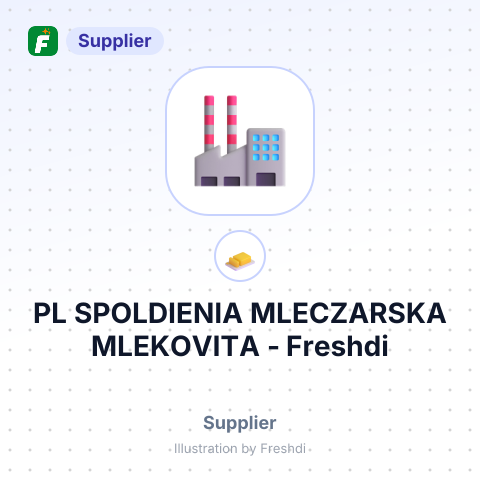 PL SPOLDIENIA MLECZARSKA MLEKOVITA – summary card, no photo uploaded yet
