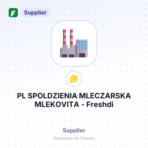 PL SPOLDZIENIA MLECZARSKA MLEKOVITA – summary card, no photo uploaded yet