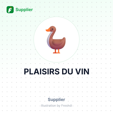 PLAISIRS DU VIN – summary card, no photo uploaded yet