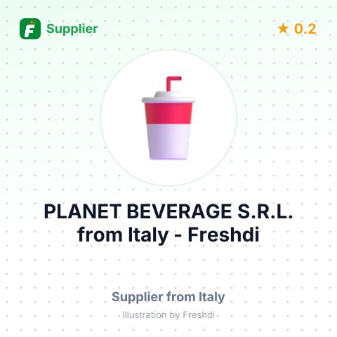 PLANET BEVERAGE S.R.L. – summary card, no photo uploaded yet