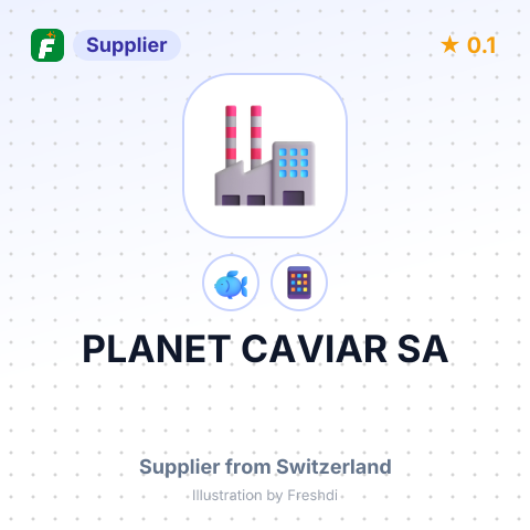 PLANET CAVIAR SA – summary card, no photo uploaded yet