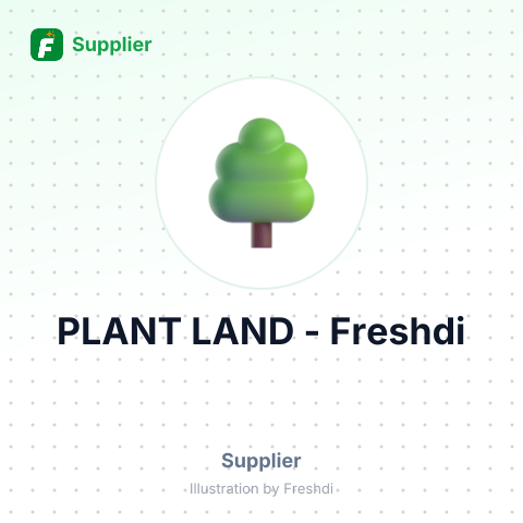 PLANT LAND – summary card, no photo uploaded yet