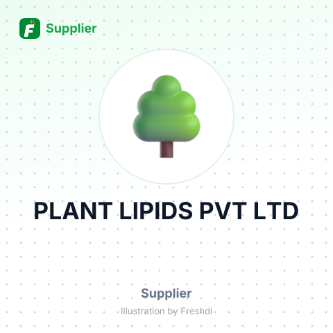 PLANT LIPIDS PVT LTD – summary card, no photo uploaded yet