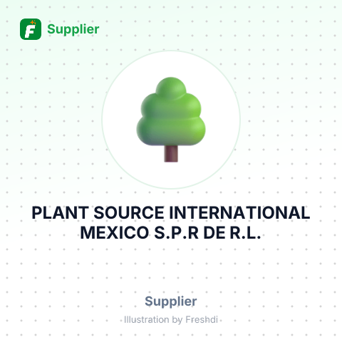 PLANT SOURCE INTERNATIONAL MEXICO S.P.R DE R.L. – summary card, no photo uploaded yet