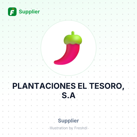 PLANTACIONES EL TESORO, S.A – summary card, no photo uploaded yet