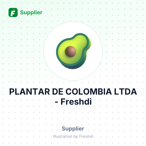 PLANTAR DE COLOMBIA LTDA – summary card, no photo uploaded yet