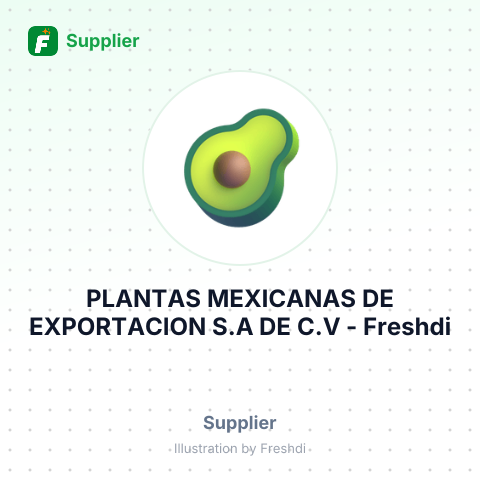 PLANTAS MEXICANAS DE EXPORTACION S.A DE C.V – summary card, no photo uploaded yet