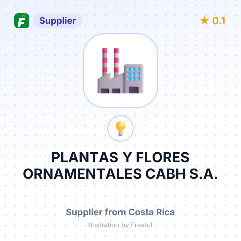 PLANTAS Y FLORES ORNAMENTALES CABH S.A. – summary card, no photo uploaded yet