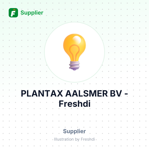 PLANTAX AALSMER BV – summary card, no photo uploaded yet