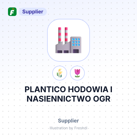 PLANTICO HODOWIA I NASIENNICTWO OGR – summary card, no photo uploaded yet