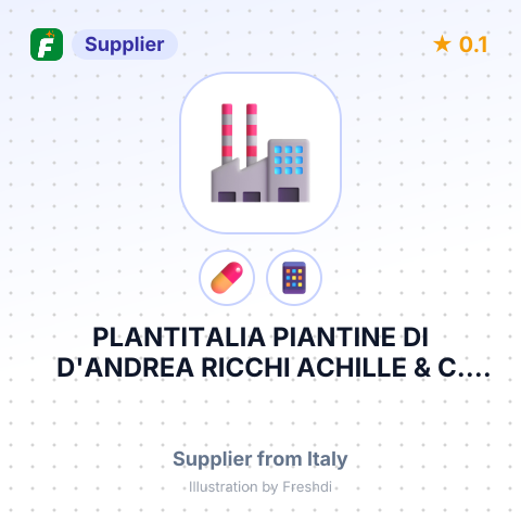 PLANTITALIA PIANTINE DI D'ANDREA RICCHI ACHILLE & C. S.A.S. – summary card, no photo uploaded yet