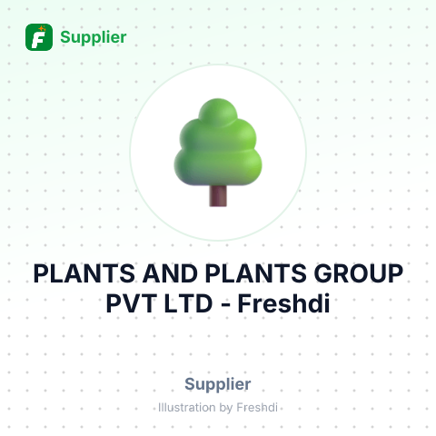 PLANTS AND PLANTS GROUP PVT LTD – summary card, no photo uploaded yet