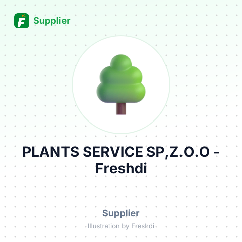 PLANTS SERVICE SP,Z.O.O – summary card, no photo uploaded yet