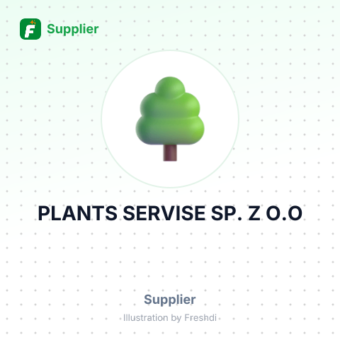 PLANTS SERVISE SP. Z O.O – summary card, no photo uploaded yet