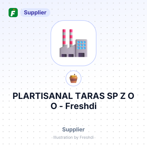 PLARTISANAL TARAS SP Z O O – summary card, no photo uploaded yet