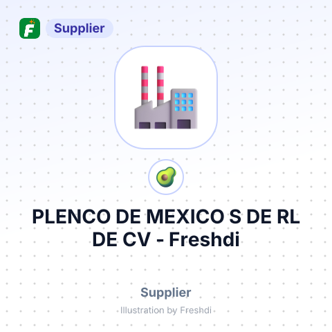 PLENCO DE MEXICO S DE RL DE CV – summary card, no photo uploaded yet