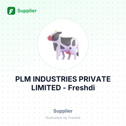 PLM INDUSTRIES PRIVATE LIMITED – summary card, no photo uploaded yet