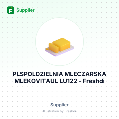 PLSPOLDZIELNIA MLECZARSKA MLEKOVITAUL LU122 – summary card, no photo uploaded yet