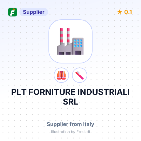 PLT FORNITURE INDUSTRIALI SRL – summary card, no photo uploaded yet