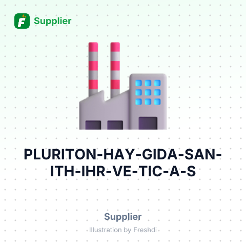 PLURITON HAY.GIDA SAN.ITH.IHR.VE TIC. A.S – summary card, no photo uploaded yet