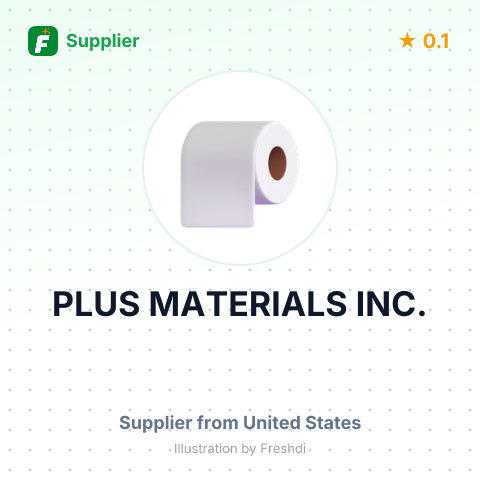 PLUS MATERIALS INC. – summary card, no photo uploaded yet